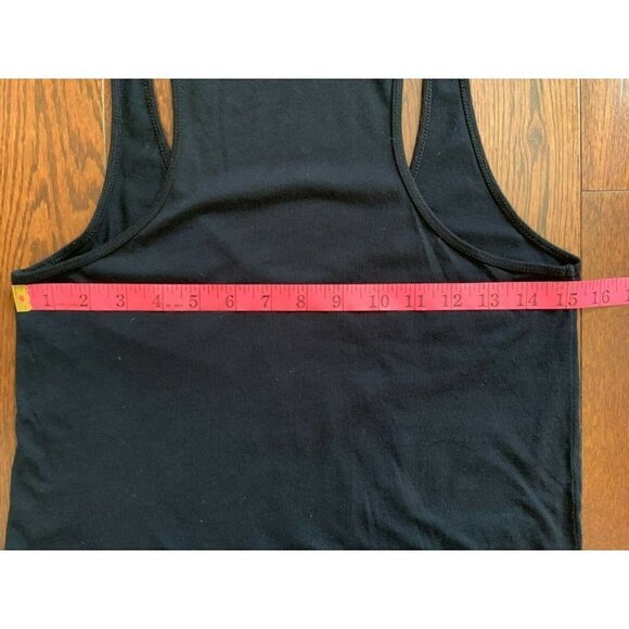 Chrldr Size XS Womens New Black Printed Tank Sea Sun Sand Beach Vacay Holiday - Picture 5 of 5